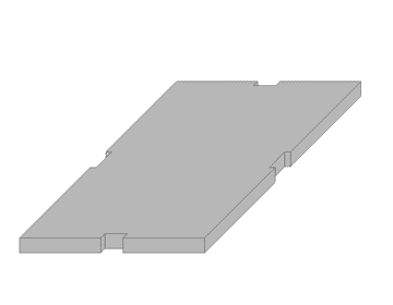 Панель стеновая угловая ПС-1У